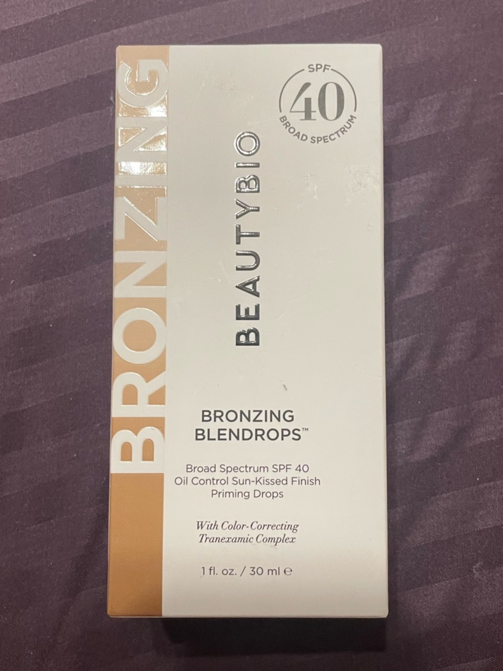 BeautyBio Bronzing BlendDrops SPF 40 - Bronzing